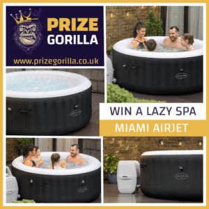 Prize Gorilla- Win a Lazy Spa