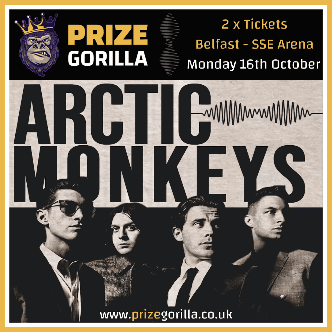 2 x Arctic Monkeys Tickets - Prize Gorilla