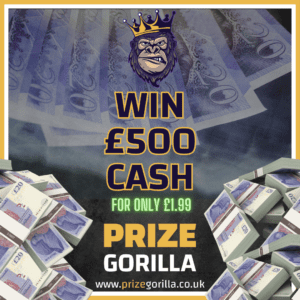 win £500 with Prize Gorilla