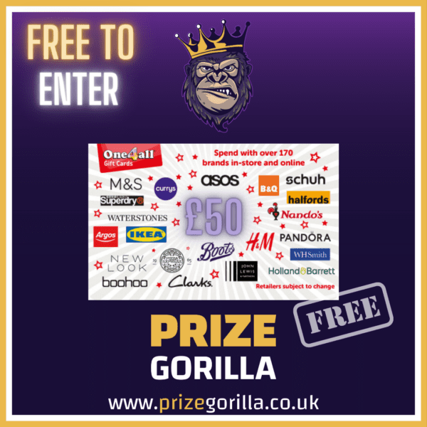 FREE to enter - One4all Voucher