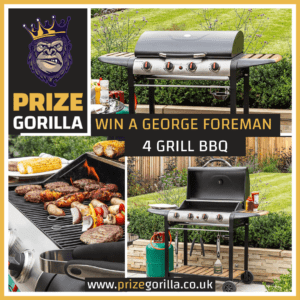 Win a George Foreman BBQ with Prize Gorilla