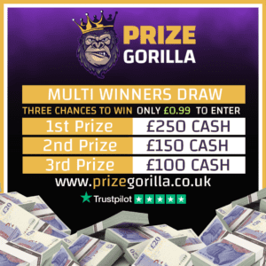 Prize Gorilla Multi Cash competition