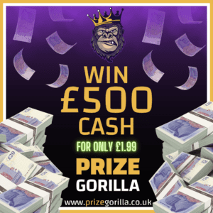 PRIZE GORILLA - WIN £500