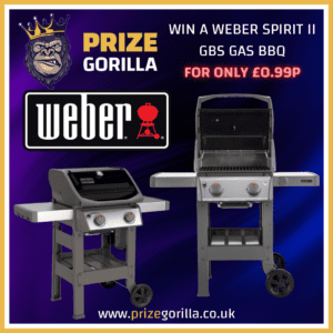 PRIZE GORILLA WIN A WEBER BBQ