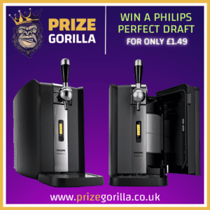 Win a Phillips Perfect Draft machine with Prize Gorilla