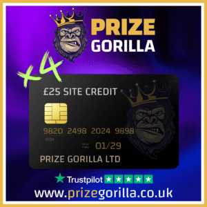 Prize Gorilla site credit best competition prize website Northern Ireland Belfast UK 2024-3