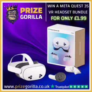 Prize Gorilla win a Meta Quest 3S best competition website Belfast Northern Ireland UK 2024 2025