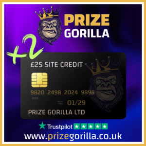 Prize Gorilla site credit best competition prize website Northern Ireland Belfast UK 2024