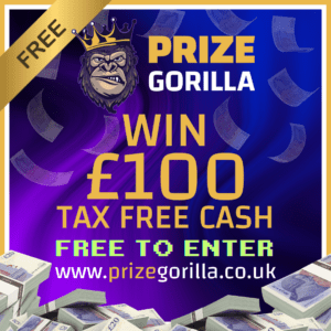 PRIZE GORILLA - FREE TO ENTER £100 CASH