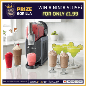 Prize Gorilla win a ninja Slushi competition website 2024 2025 United Kingdom Northern Ireland