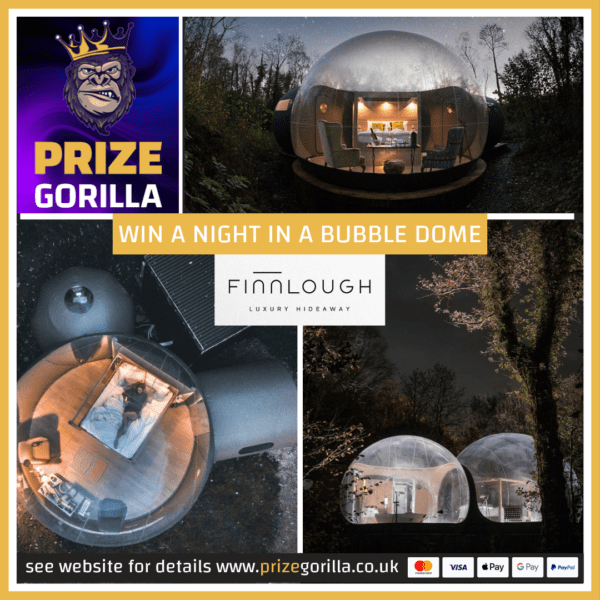 Prize Gorilla win a spa experience at Finnlough Belfast Northern Ireland Uk Best competitions website 2025